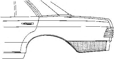 VAN WEZEL 3010134 -  Боковина